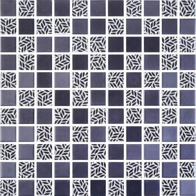 Мозаїка скляна Kotto Ceramica GMP 0825010 С2 print 10/black mat 300 x 300 х 8 ( 25 х 25 )
