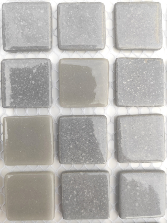 Мозаїка скляна АкваМо Limited Edition 52 на сітці