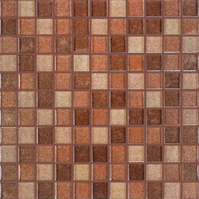 Мозаика керамическая Kotto Ceramica GM 8007 C3 Brown Dark/Brown Gold/Brown Brocade  300 х 300 х 8   ( 25 х 25 )