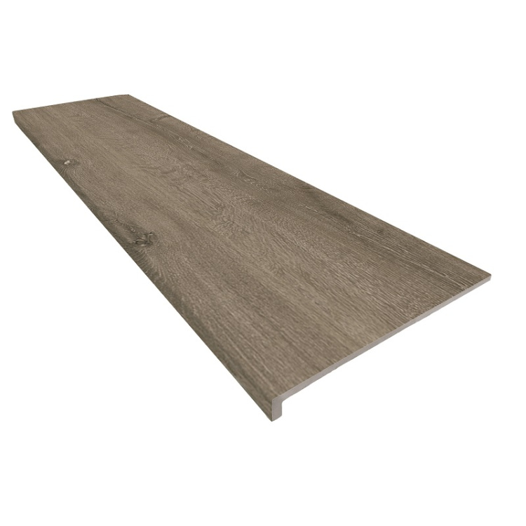 Сходинка з керамограніту Peldano Rect. Yoho Teca коричнева 30x1200x330 мм