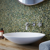 Мозаика из керамогранита Kotto Ceramica MI7 14300703C Terra Verde 300 x 300 х 10 (круг d 14-30) Мозаика из керамогранита Kotto Ceramica MI7 14300703C Terra Verde 300 x 300 х 10 (круг d 14-30)
