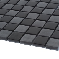 Мозаика керамическая Kotto Ceramica GM 8008 CC Black/Ceramik Black/  300 х 300 х 8   ( 25 х 25 )