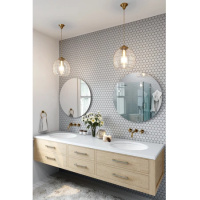 Мозаика керамическая Kotto Ceramica HEXAGON H 6002 Grey Silver 295 х 295 х 9