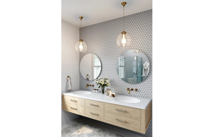 Мозаика керамическая Kotto Ceramica HEXAGON H 6002 Grey Silver 295 х 295 х 9