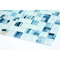 Мозаїка скляна Kotto Ceramica GMP 0825032 С2 print 36/white mat 300 x 300 х 8 ( 25 х 25 )