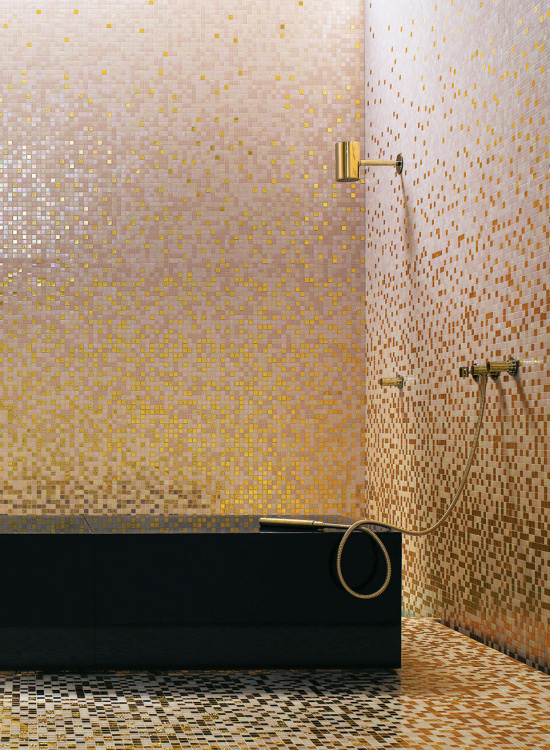 Мозаїка на розтяжці (сітка) Bisazza Peonia 32.2*258.8 см