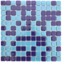 Мозаїка скляна АкваМо Limited Edition 54 на сітці Мозаїка скляна АкваМо Limited Edition 54 на сітці