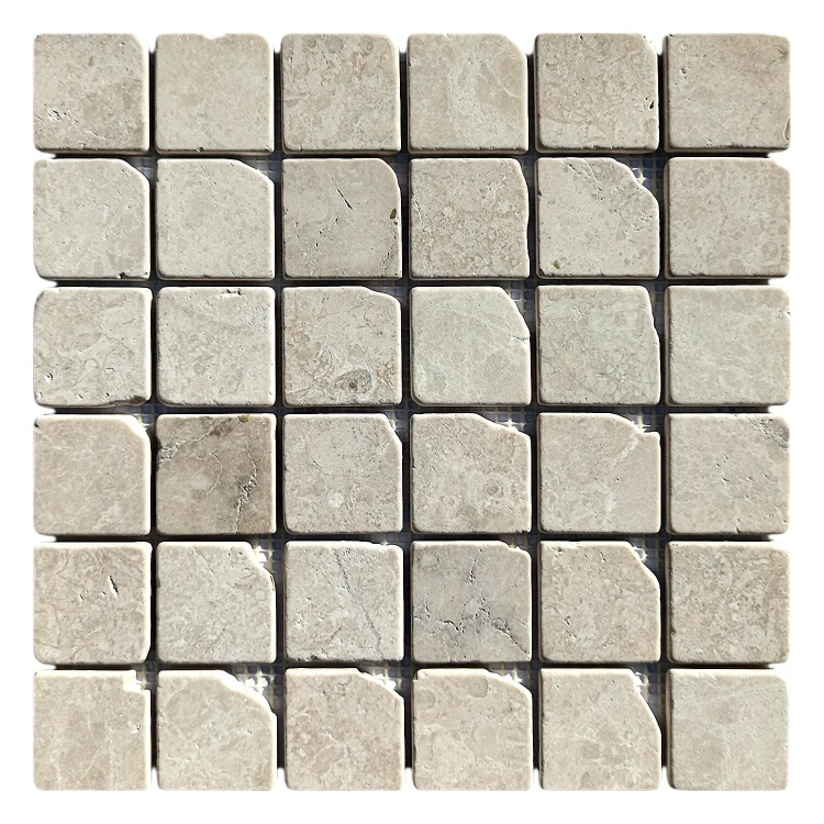 Мозаика из мрамора Матовая МКР-3СВА (47x47) Victoria Beige