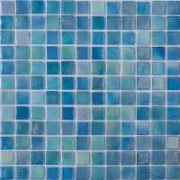 Мозаика стеклянная BLUE WORN