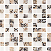 Мозаїка скляна Kotto Ceramica GMP 0825038 С2 print 38/beige w41 300 x 300 х 8 ( 25 х 25 )
