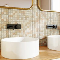Мозаика керамическая Kotto Ceramica GM 8018 C2 Gold Sand S1/Gold Ambra/  300 х 300 х 8   ( 25 х 25 )
