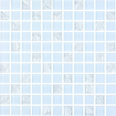 Мозаика керамическая Kotto Ceramica GM 8019 C3 Pearl S4/Ceramik White/White  300 х 300 х 8   ( 25 х 25 )