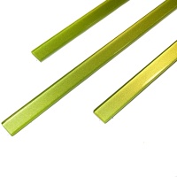 Фриз скляний Kotto Ceramica GF 751527 lime silver 15 х 750 х 8