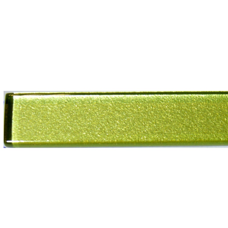 Фриз скляний Kotto Ceramica GF 751527 lime silver 15 х 750 х 8