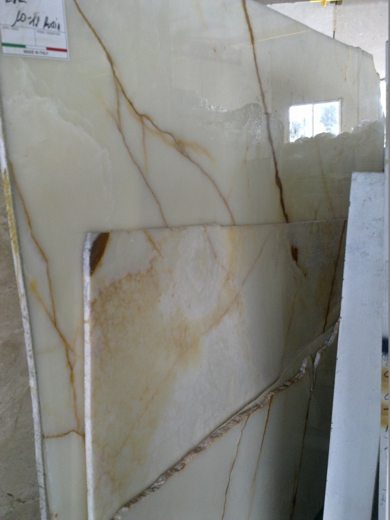 ONYX BIANCO Слэб оникса (сляб) 20мм