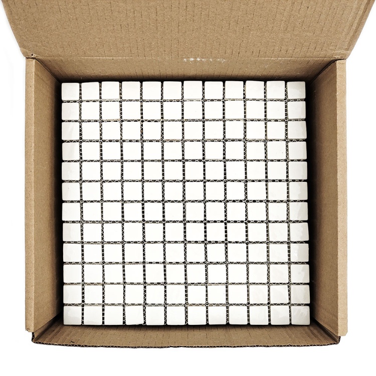 Стеклянная мозаика MK25105 SUPER WHITE