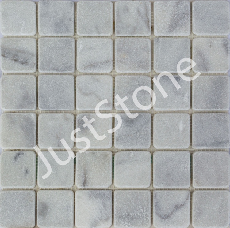 Мозаїка з мармуру Матова МКР-3СВ (47x47) White Mix