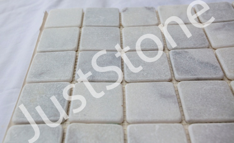 Мозаїка з мармуру Матова МКР-3СВ (47x47) White Mix