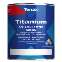 Клей винилэфирный Tenax Titanium colorato цветной 1 л густой жаростойкий для камня и керамики