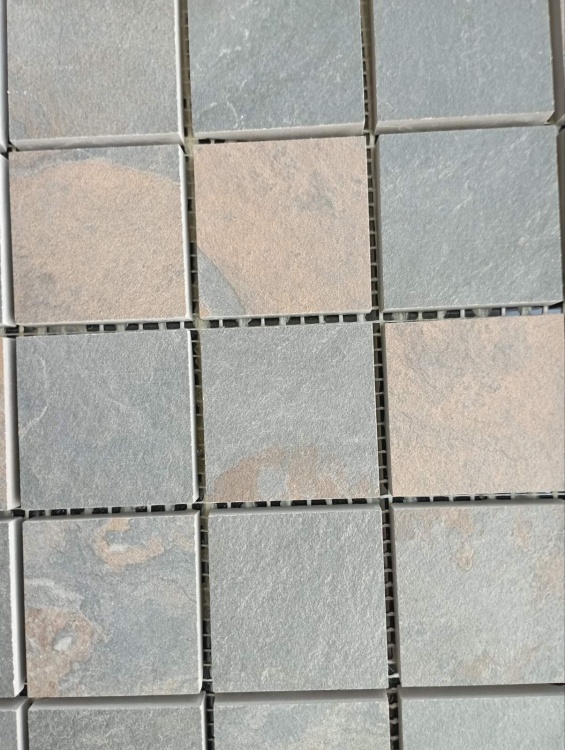 Мозаика Zeus Ceramica MQCXST2B Slate Mosaic Multicolor 30x30