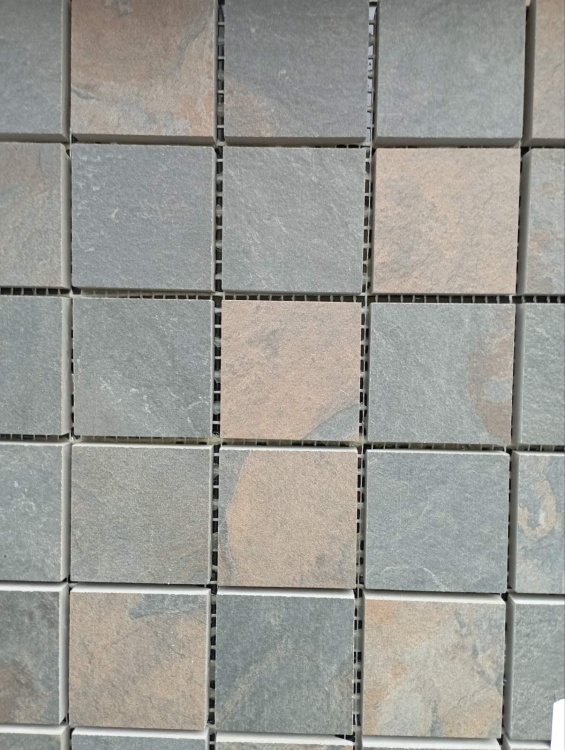 Мозаика Zeus Ceramica MQCXST2B Slate Mosaic Multicolor 30x30