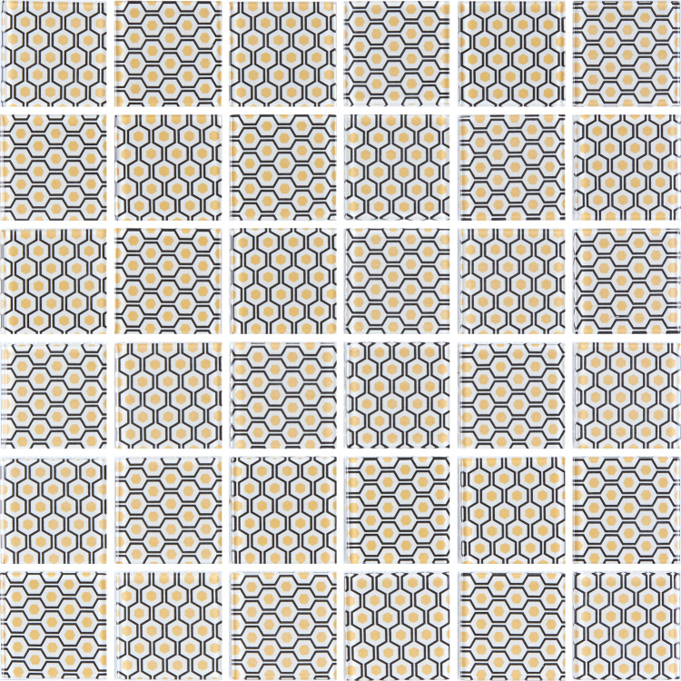 Мозаїка скляна Kotto Ceramica GMP 0848002 З print 2 300 x 300 х 8 ( 48 х 48 )