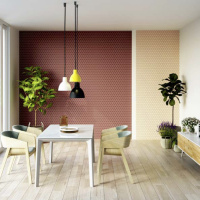 Мозаика керамическая Kotto Ceramica HEXAGON H 6015 Coral  295 х 295 х 9