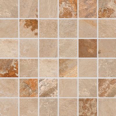 Мозаика Zeus Ceramica MQCXST4B Slate Multibeige Mosaic 30x30