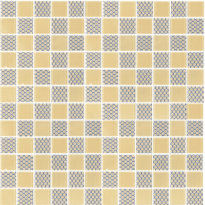 Мозаїка скляна Kotto Ceramica GMP 0848003 СС print 2/ral 7047 300 x 300 х 8 ( 48 х 48 )