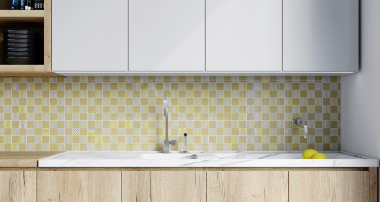 Мозаика стеклянная Kotto Ceramica GMP 0848003 СС print 2/ral 7047  300 x 300 х 8   ( 48 х 48 )