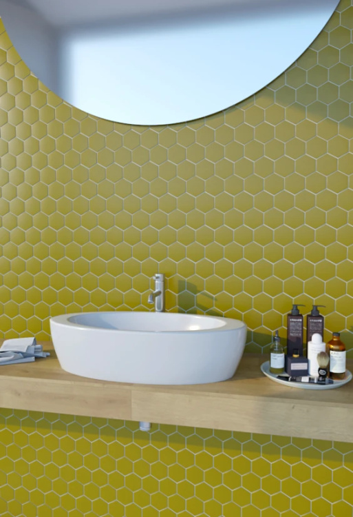 Мозаика керамическая Kotto Ceramica HEXAGON H 6016 Olive  295 х 295 х 9