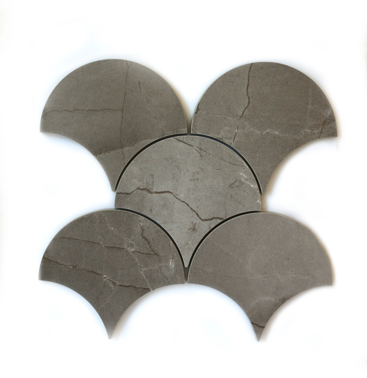 Декор Kotto Ceramica Scales CM 3113 SC Grey (d 147 mm)