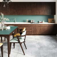 Мозаика керамическая Kotto Ceramica HEXAGON H 6017 Aqvamarine  295 х 295 х 9