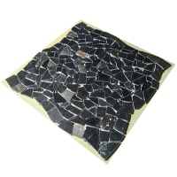 Мозаїка з мармуру Полірована МКР-ХП (хаотична) Marquina Black