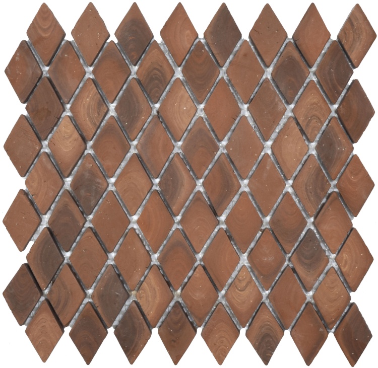 Мозаїка з керамограніту Kotto Ceramica MI7 30500316C Noce 300 x 300 х 10 (ромб 30 x 50)