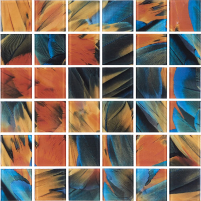 Мозаїка скляна Kotto Ceramica GMP 0848020 З print 20 300 x 300 х 8 ( 48 х 48 )