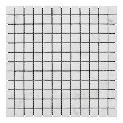 Мозаїка з мармуру Матова МКР-2СН (23x23) White Mix