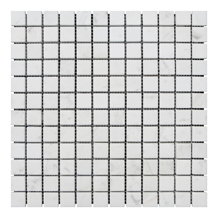 Мозаика из мрамора Матовая МКР-2СН (23x23) White Mix