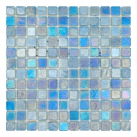 Стеклянная мозаика PWPL25502 SKY BLUE