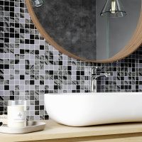 Мозаика стеклянная Kotto Ceramica GMP 0425004 С3 print 3/grey nd/grey nw   300 x 300 х 4    ( 25 х 25 )