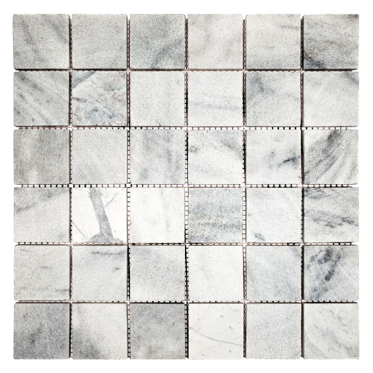 Мозаїка з мармуру Матова МКР-3СН (47x47) White Mix