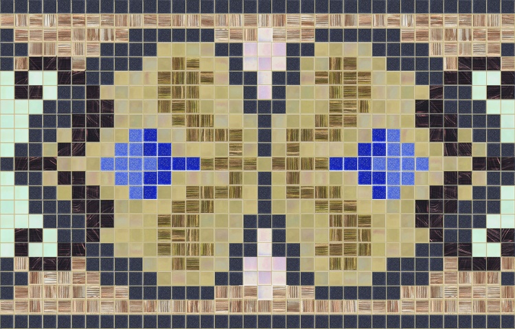 Мозаїчний фриз D-CORE 393*251 мм. IF-17