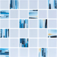 Мозаїка скляна Kotto Ceramica GMP 0848032 С2 print 36/ral 7047 300 x 300 х 8 ( 48 х 48 )