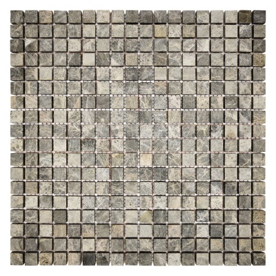 Мозаїка з мармуру Матова МКР-4СН (15x15) Emperador Light