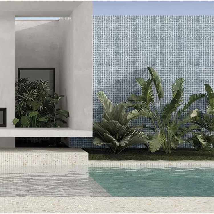 Мозаика Vidrepur 7104 Oasis Grey Malla 25X25