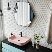 Мозаика керамическая Kotto Ceramica HEXAGON H 6023 Ivory 295 х 295 х 9