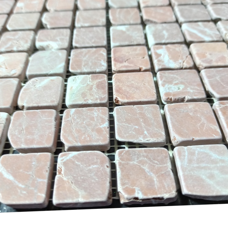 Мозаїка з мармуру Матова МКР-2СВА (23x23) Terracotta Mix
