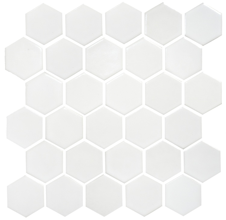Мозаика керамическая Kotto Ceramica HEXAGON H 6024 White  295 х 295 х 9