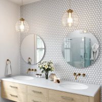 Мозаика керамическая Kotto Ceramica HEXAGON H 6024 White  295 х 295 х 9