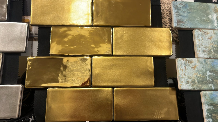 Мозаїка Dune 187280 Grace 30*30 золота керамічна